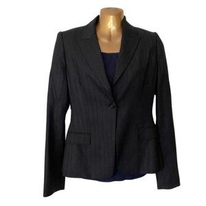 Elie Tahari Wool Pin Stripe Casual Business Suit | Designer Business Wear